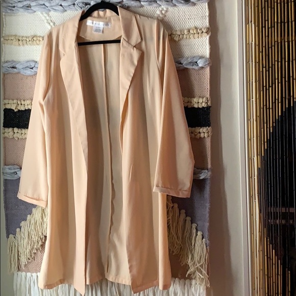 Long blush blazer - Picture 1 of 1